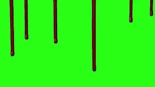 Blood drip overlay green screen with sound effects #blood