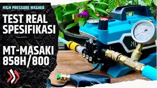 Review mesin steam cuci mobil dan motor low watt | Jet Cleaner Masaki MT-858/800