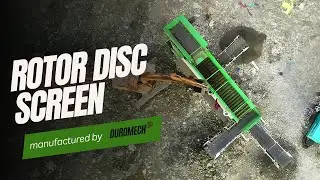 Rotor Disc Screen for Segregation of Mixed and Fresh Waste | Duromech