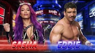 Sasha Banks Vs Eddie Guerrero: Survivor Series #WWE2K19 #WWE #SurvivorSeries
