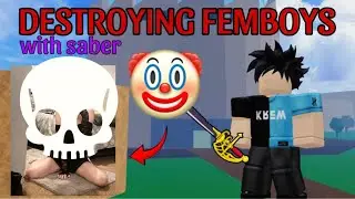 DESTROYING FEMBOYS with underrated Saber | 30M | Blox Fruits