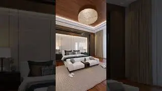 Desain Interior Kamar Tidur Utama 1 Rumah Bapak ATN @ Jakarta