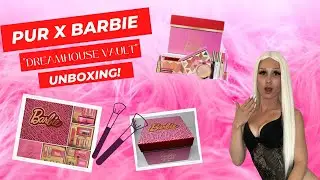PUR x BARBIE DREAMVAULT MAKEUP UNBOXING
