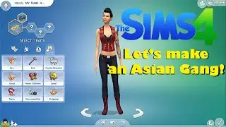 The Sims 4 Create a Sim Demo - Let's Make an Asian Gang! - The Li Family