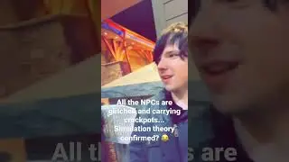 NPC Glitch In Real Life - Simulation Theory Confirmed