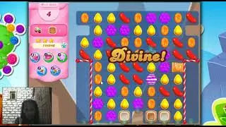 Candy Crush Saga Level 9850 - Sugar Stars, 24 Moves Completed