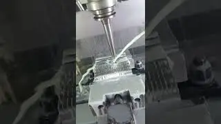 mold making in vMC with finishing tool