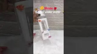 Meesho kawaii water bottle 🍾#meesho kawaii water bottle haul#meeshofindsproduct#meeshoapp