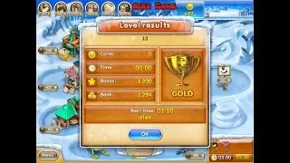 Farm Frenzy 3 Ice Age (level 13) only GOLD Веселая ферма 3 Ледниковый период (уровень 13) Золото