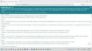 Biblical Language Tools: StepBible org