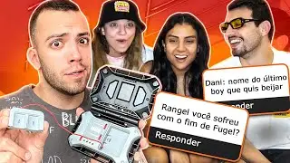 NÓS FIZEMOS PERGUNTAS POLÊMICAS PRO DETECTOR DE MENTIRA! (agora já era hahaha)
