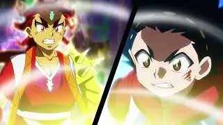 Rashad Vs Valt part 2 / Beyblade Burst DB Episode 50 No Music