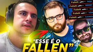 SUPER XANDÃO REAGINDO AO FALLEN | BEST AWPER CSGO