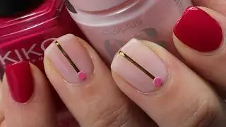 Easy Striping Tape and Confetti Nail Art | Simple Nail Tutorial ofr Beginners