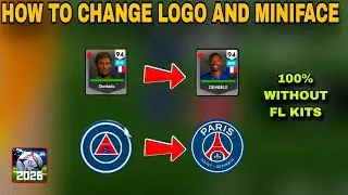How To Change Logo and Miniface Without FL KITS | Football League 2026