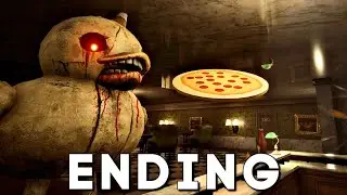 Pizza Time with Murder Monkeys DEMO - Full Walkthrough Gameplay (SHORT HORROR GAME)