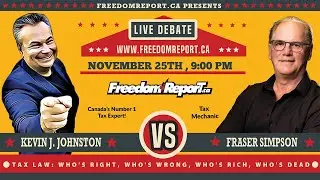 TAX DEBATE! KEVIN J JOHNSTON vs FRASER SIMPSON EPISODE 90 &ndash; THE TAX & MONEY SHOW