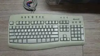 OLD MICROSOFT INTERNET KEYBOARD