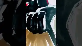 Miles Morales Drawn in Markers & Ink ✍️ #inkdrawings #milesmorales #intothespiderverse