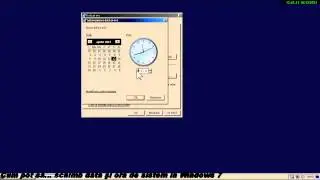 Cum pot să... schimb data şi ora de sistem în Windows 7