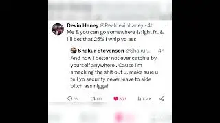 T.S.P:Devin Haney vs Shakur Twitter Beef