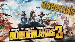 Borderlands 3 Diamond Loot Chest Collector's Edition UNBOXING!