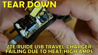 Failing ZTE RUIDE 700mA USB Travel Charger tear down
