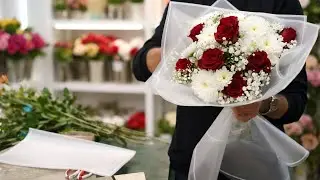 Easy Bouquet Wrapping Tutorial | Creative and Stunning Bouquet Wrapping Ideas