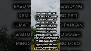 cek wetom wage#budayajawa#kejawen#weton#shorts