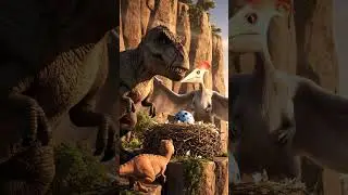 The Adventure of T Rex  3D Dinosaur Animation  Dinosaur World 5