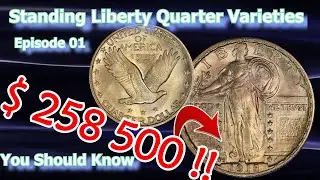 Standing Liberty Quarter Dollar Varieties You Should Know Ep.1 - 1918, 1928