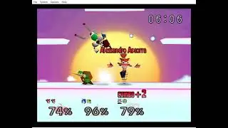 Ремикс Smash, переделанный для Brawl - 39 _ Матч всех звёзд x2 с Питом = Crash
