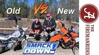 2025 KTM 390 Enduro R vs 2001 Yamaha TW200 | Trail Bike Smackdown