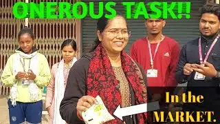 OUTDOOR ACTIVITY in the MARKET | SHOCKING IMPROVEMENT OF NEW STUDENTS | SMB ENGLISH |