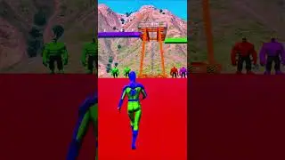 GTA-V Epic Ragdolls | Jumps/Fails Spiderman Game Episode #754