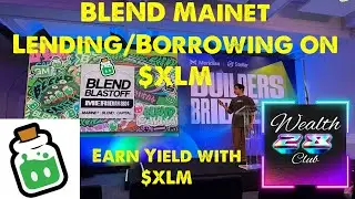 Blend Capital Lend/Borrow Protocol built on Stellar Lumens #XLM #stellar