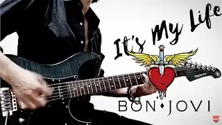 Bon Jovi - It's My Life - Guitar cover(improvise solo)by Yoshi Rock/YAMAHA Pacifica 612VIIFM