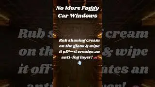 How to fix windshield fogging? #tips #car #shorts #fog #tutorial #driving #lifehacks #youtubeshorts