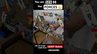 Truss the Forces - An interactive LEGO&reg; Bridge