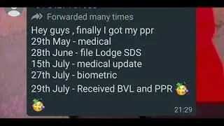 29 july latest ppr timelines canada ppr timeline today  quebec ppr update today