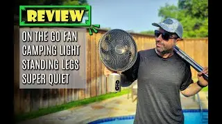 Enhance Your Camping Trip: Portable Outdoor Rechargeable Fan - Review