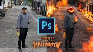 🎃COMO HACER Y EDITAR FOTOS DE TERROR EN HALLOWEEN // COMO EDITAR COMO @CALOP_ / CALOP STYLE EDITING