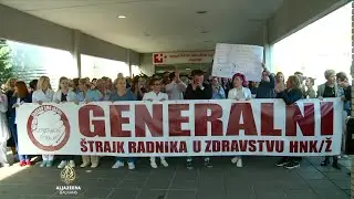 Štrajk medicinara u HNK-u: Traže povećanje plata od 60 do 130 eura