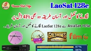 LaoSat ||Easy and complete way to install LaoSat || Hassan Dish Info