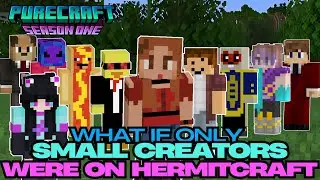 What is it like on a small content creator Minecraft server?  PureCraft Episode 1