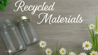 Recycle Material Project | Manualidades C&oacute;n Recyclaje | Waste Material Craft 