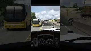 American Town - POV Truck simulation #driving #ats #gaming