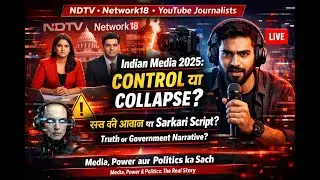 Indian Media 2025: Control ya Collapse? | Sach ki Awaaz ya Sarkari Script?