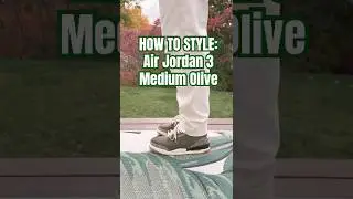 Кроссовки Nike Air Jordan 3 &laquo;Medium Olive&raquo;
