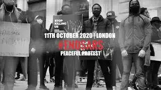 #EndSARS London Peaceful Protest | 